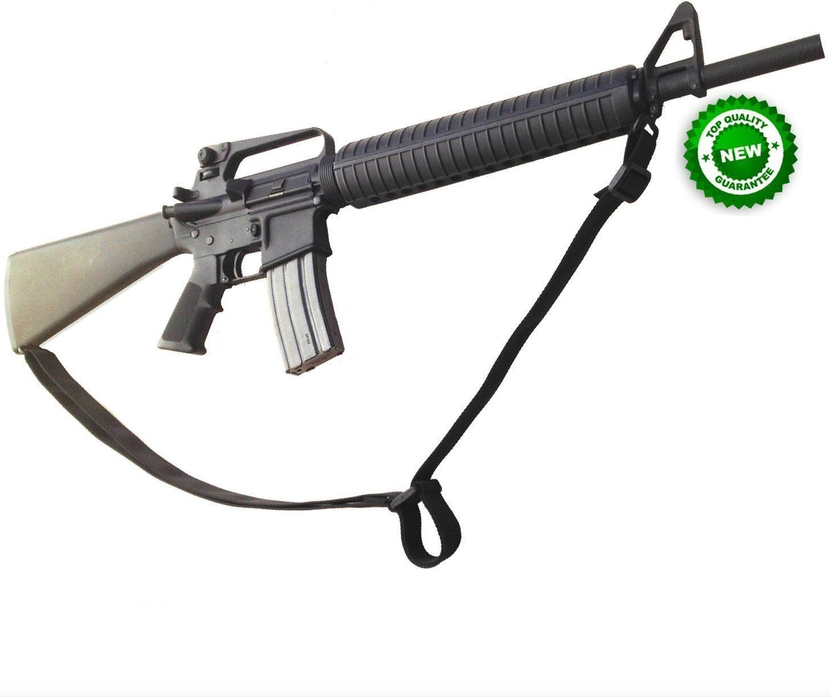 Heavy Duty 2-Point Rifle Sling Up to 55 Inch with Fast-Adjuster - Mil-Spec Webbing