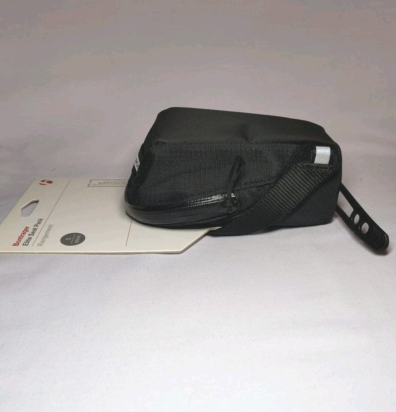 Bike Saddle Storage Bag 0.65L Small Seat Pack with Reflective Elements