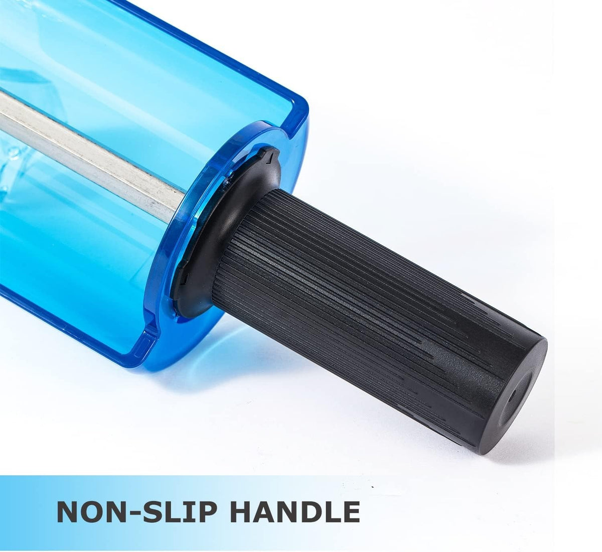 200mm Ski Snowboard Roto Brush with Horsehair Nylon Axle Safety Shield