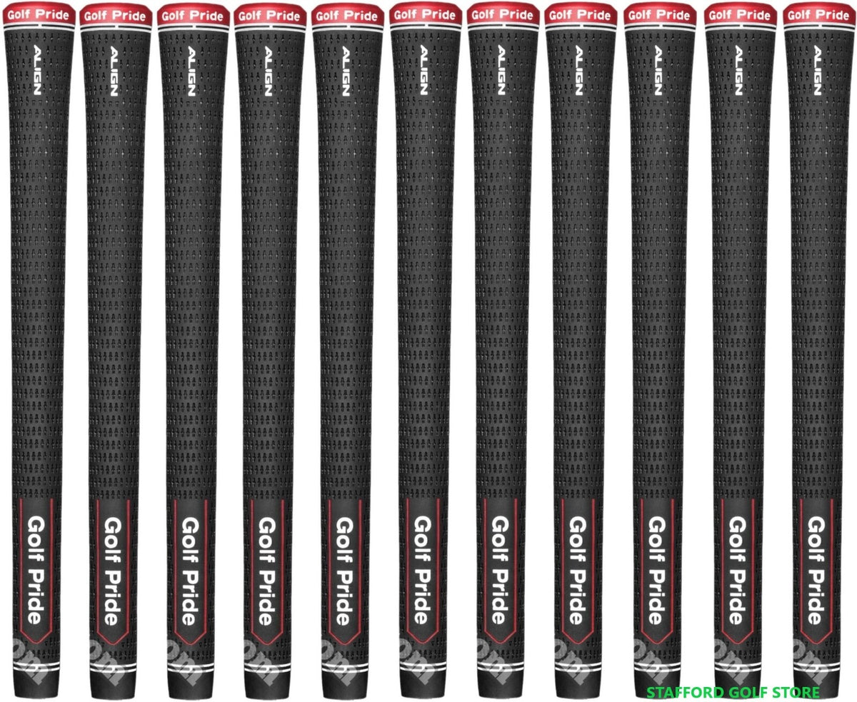 Golf Pride Tour Velvet ALIGN Golf Grip - Ribbed, Standard & Midsize Options