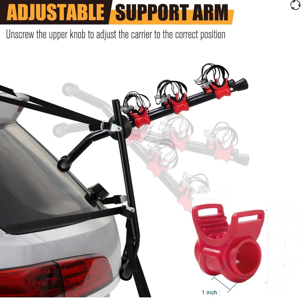 6Pcs/Set Bike Rack Hitch Mount Bicycle Car Strap Replacement Cradle...