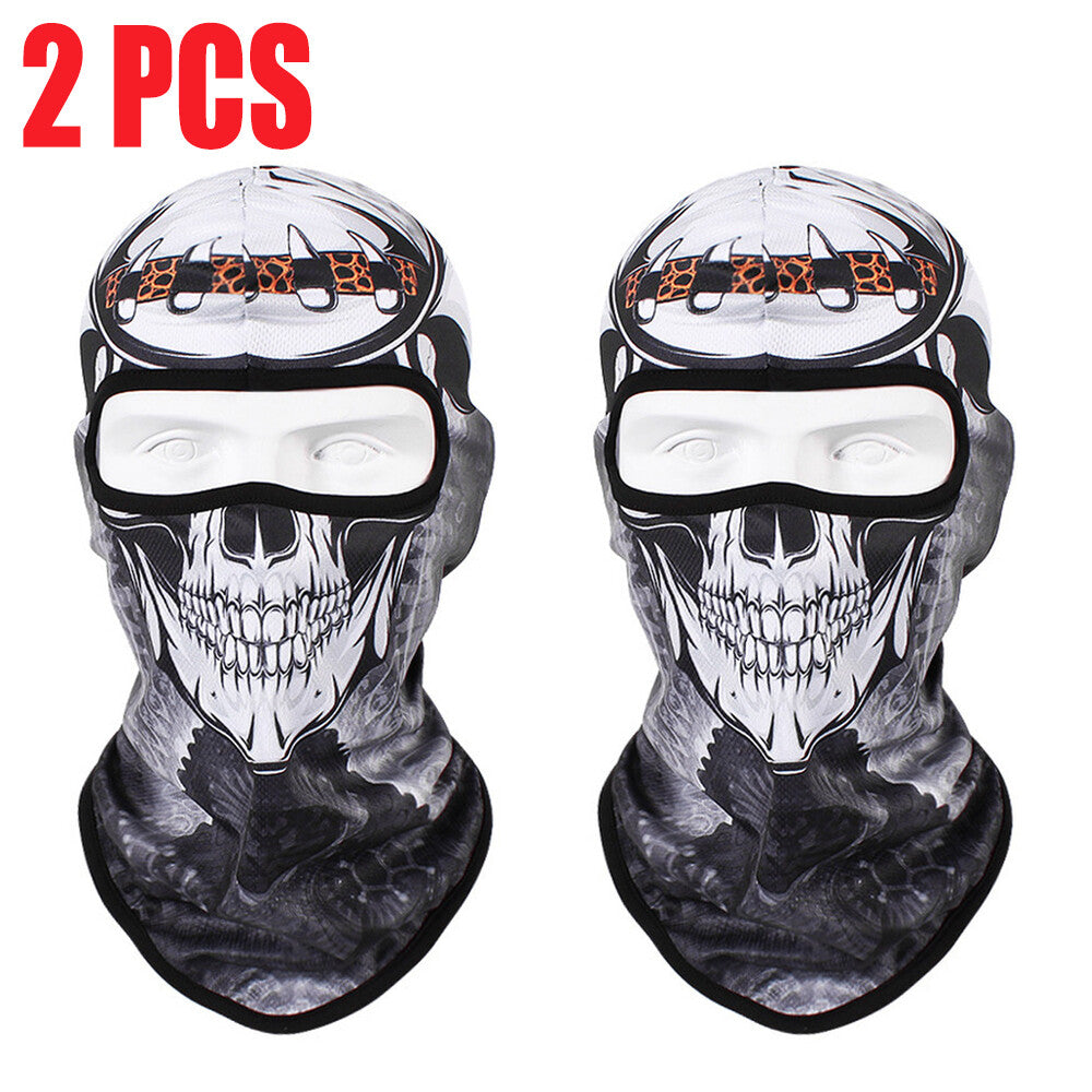 Windproof Tactical Balaclava Face Mask for Outdoor Sports - 2 Pack