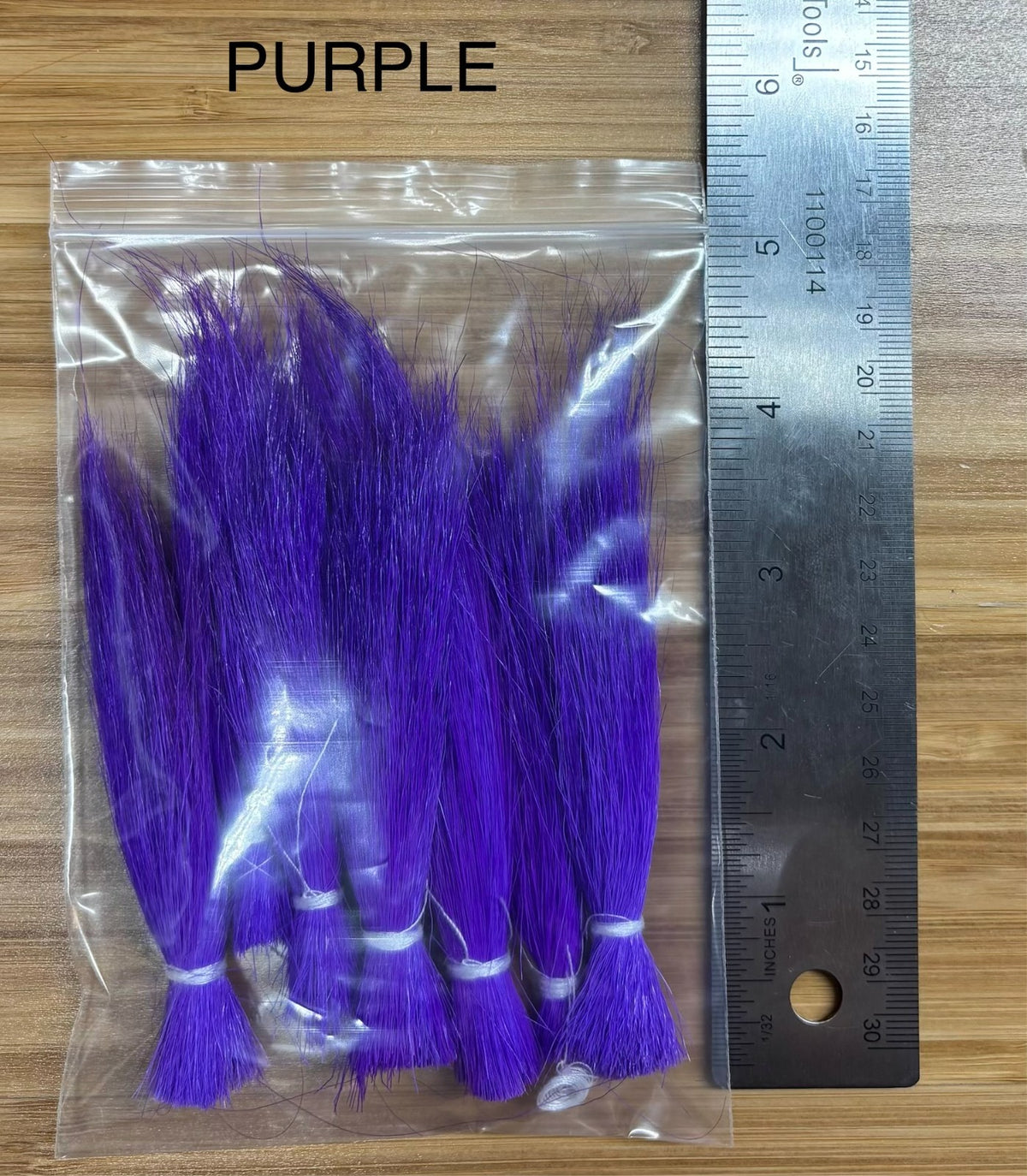 Faux Bucktail Synthetic Deer Tail Hair for Fly Tying - Rock Wool Material