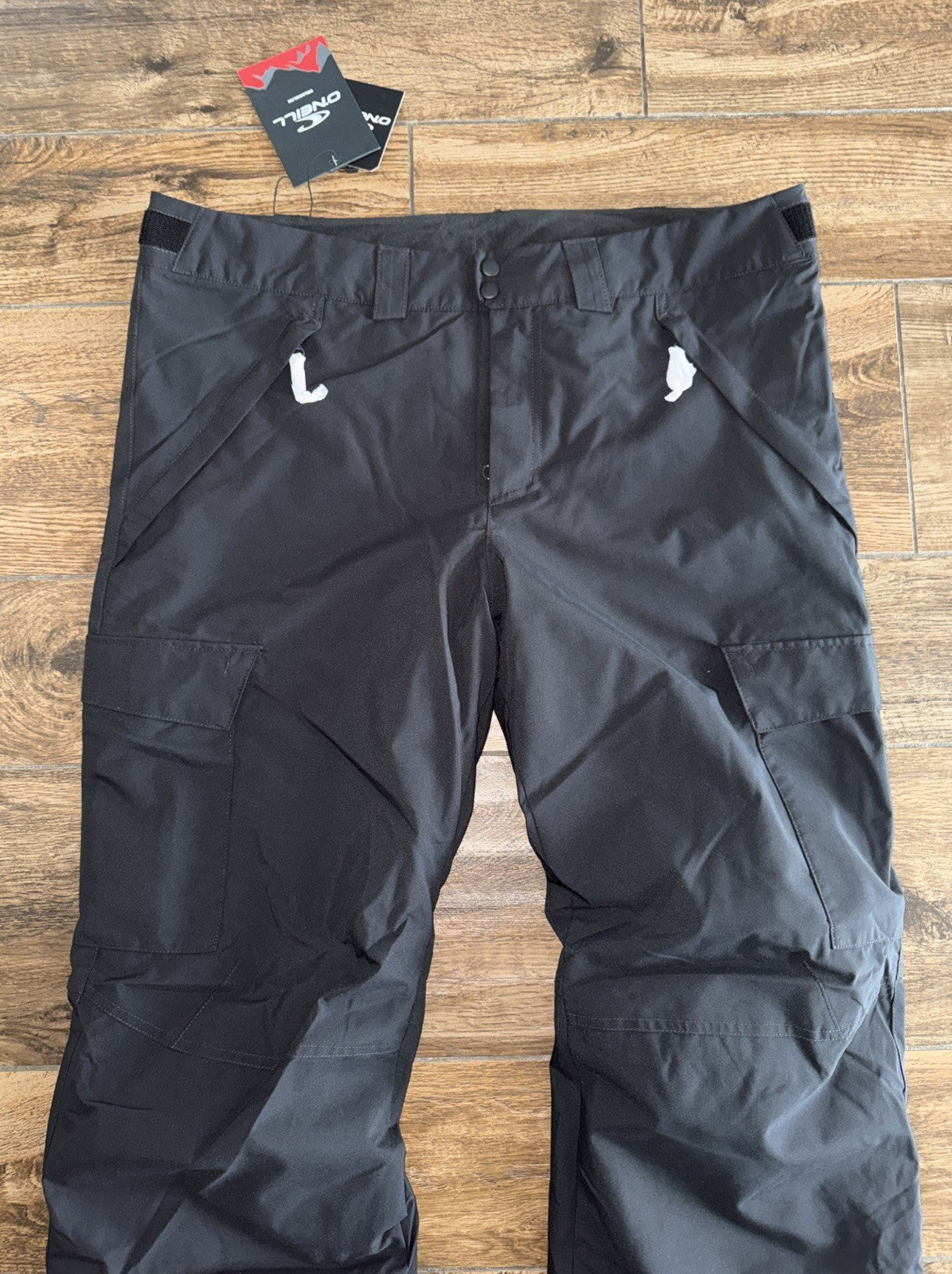 Men's Insulated Snow Pants Waterproof Ski & Snowboard Gear XXL Black