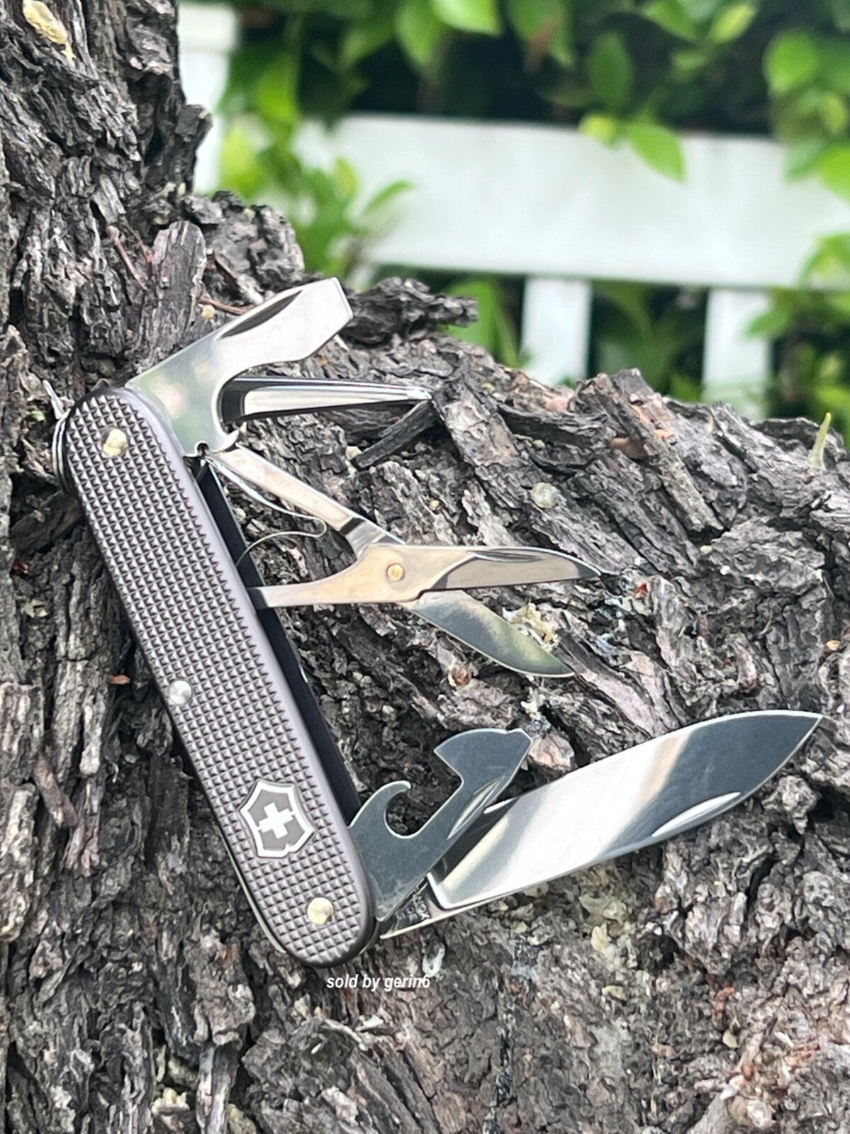 Victorinox Swiss Army Pioneer X Limited Edition Thunder Gray Knife 93mm with Multiple Tools