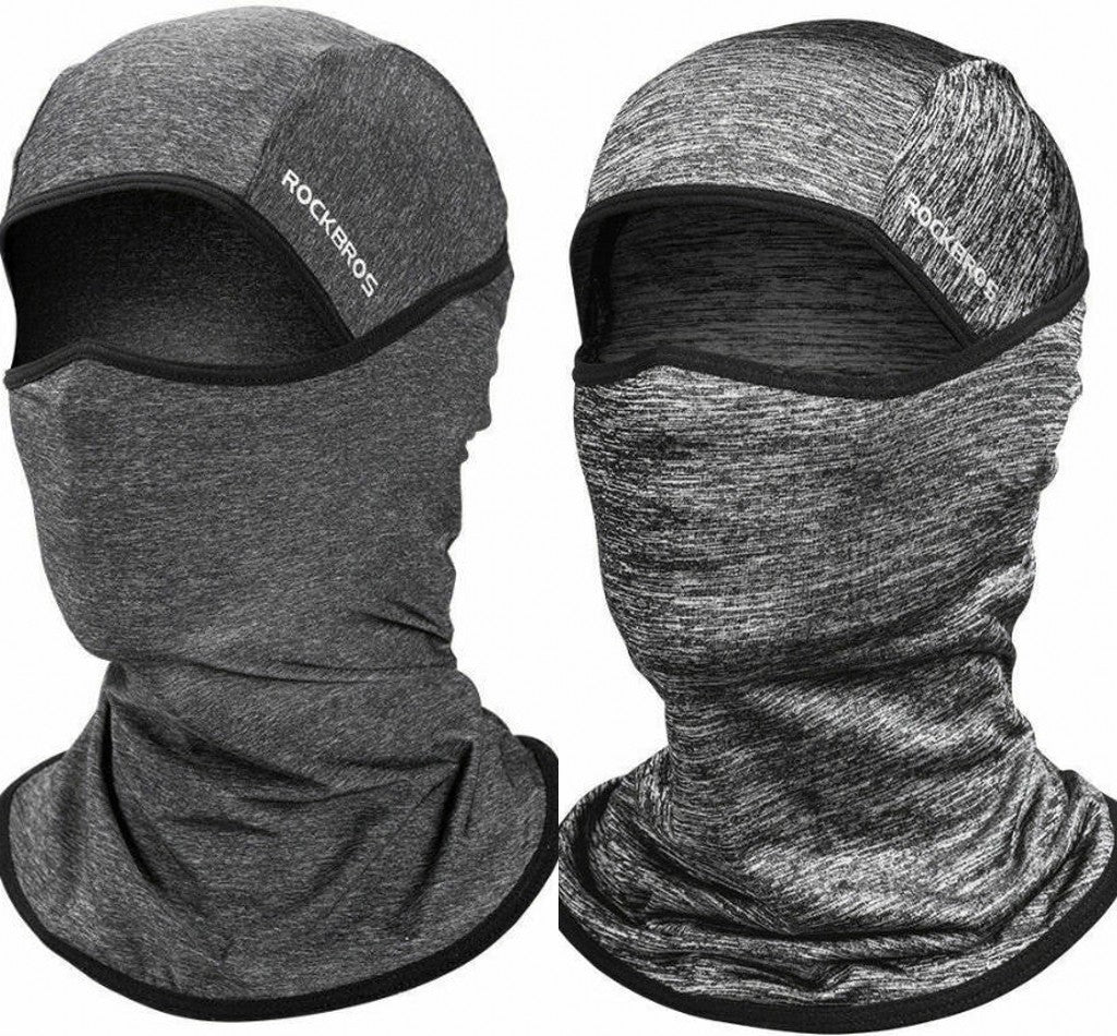 Summer Cooling Face Mask UV Protection Wicking Balaclava 2-Pack