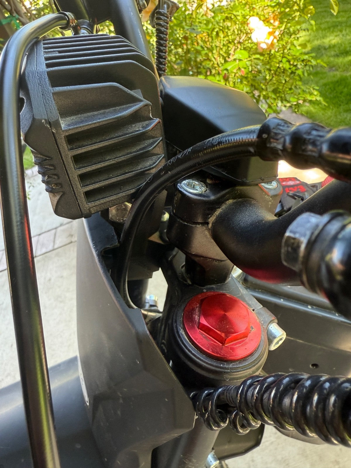 Yozma In10 Headlight Mount Bracket Upgrade - Reinforced M8 Fix