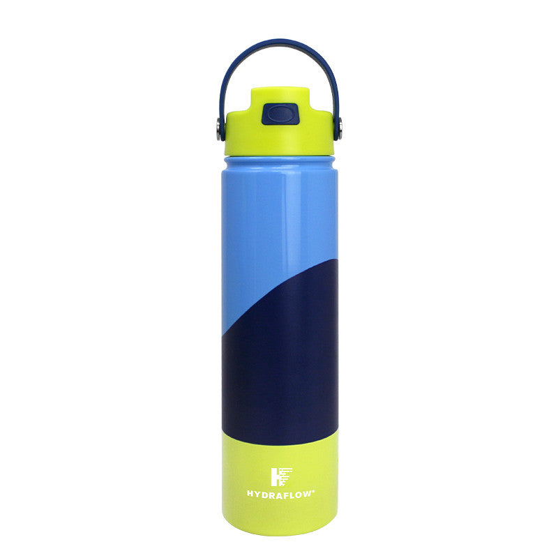 HydraFlow 17oz Insulated Stainless Steel Water Bottle Set - Leakproof & Keep Drinks Cold