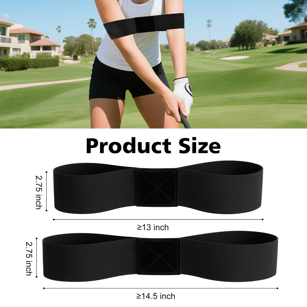 Golf Swing Training Aid Pack for Better Consistency & Muscle Memory