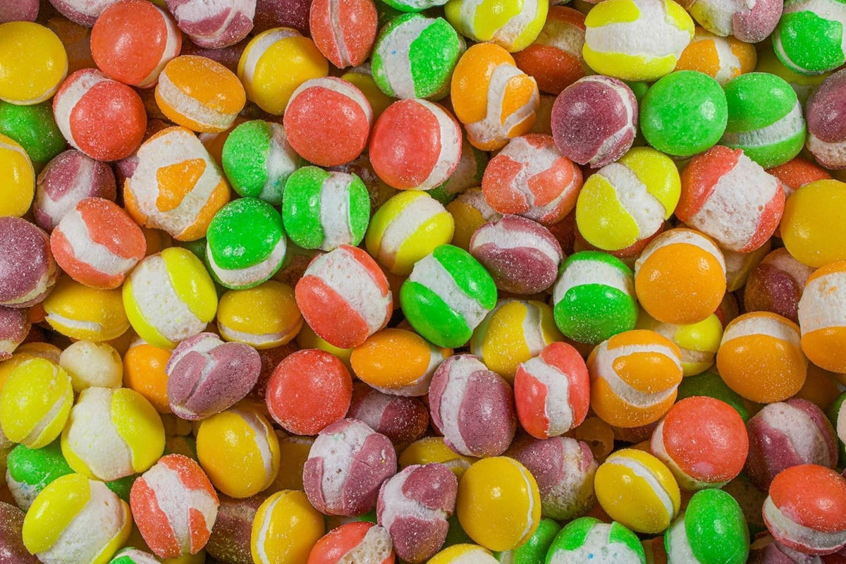 Freeze Dried Sour Candy Bites Bulk 3.15 Lb Snack Treats