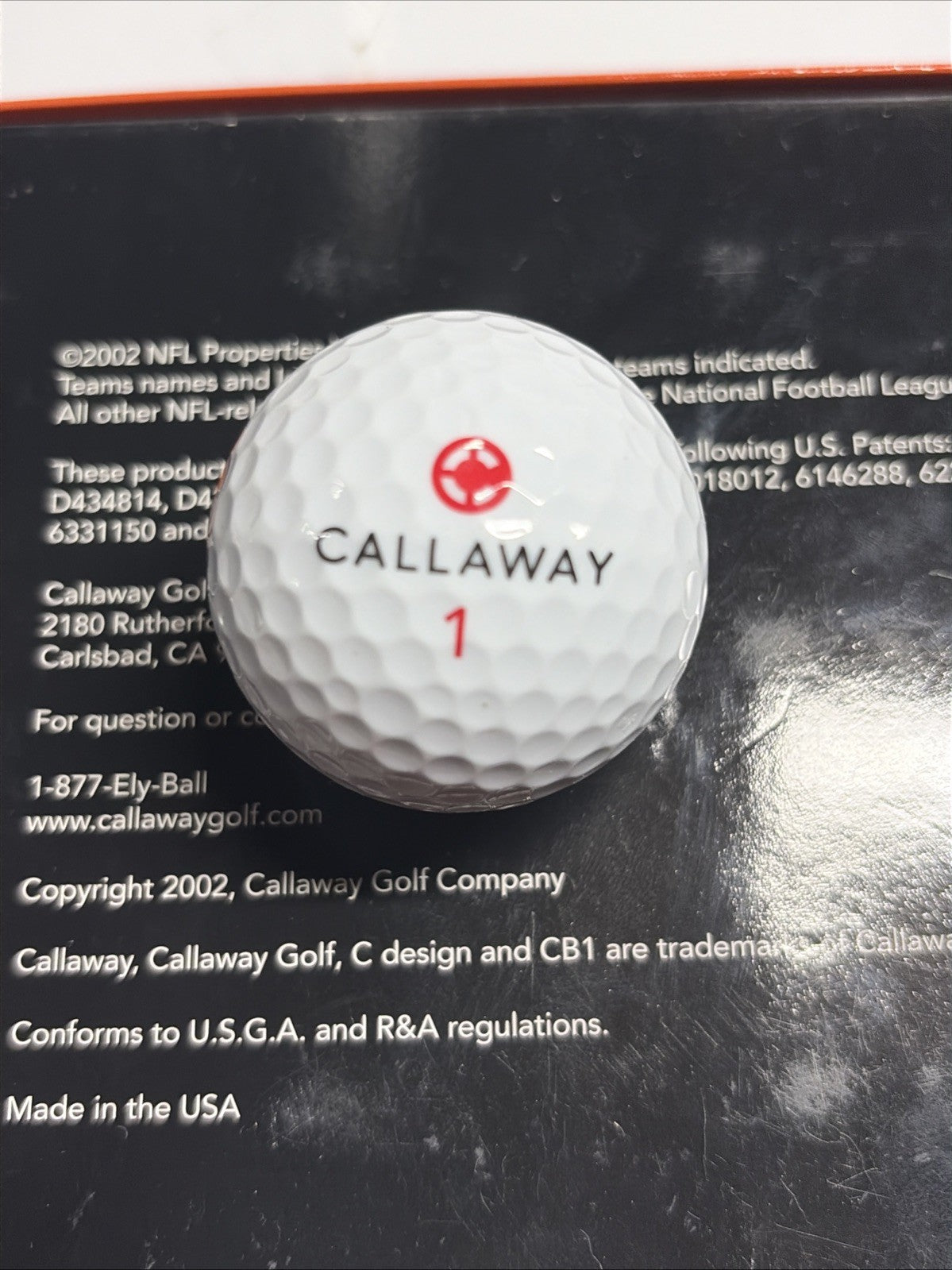 Callaway Chicago Bears White Golf Balls Set - 36 High-Quality Golf Balls