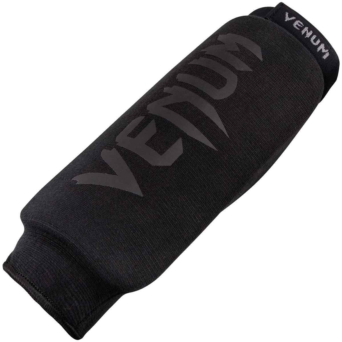 MMA Shin Guards Slip-On Protective Shin Guards for Combat Sports - Black