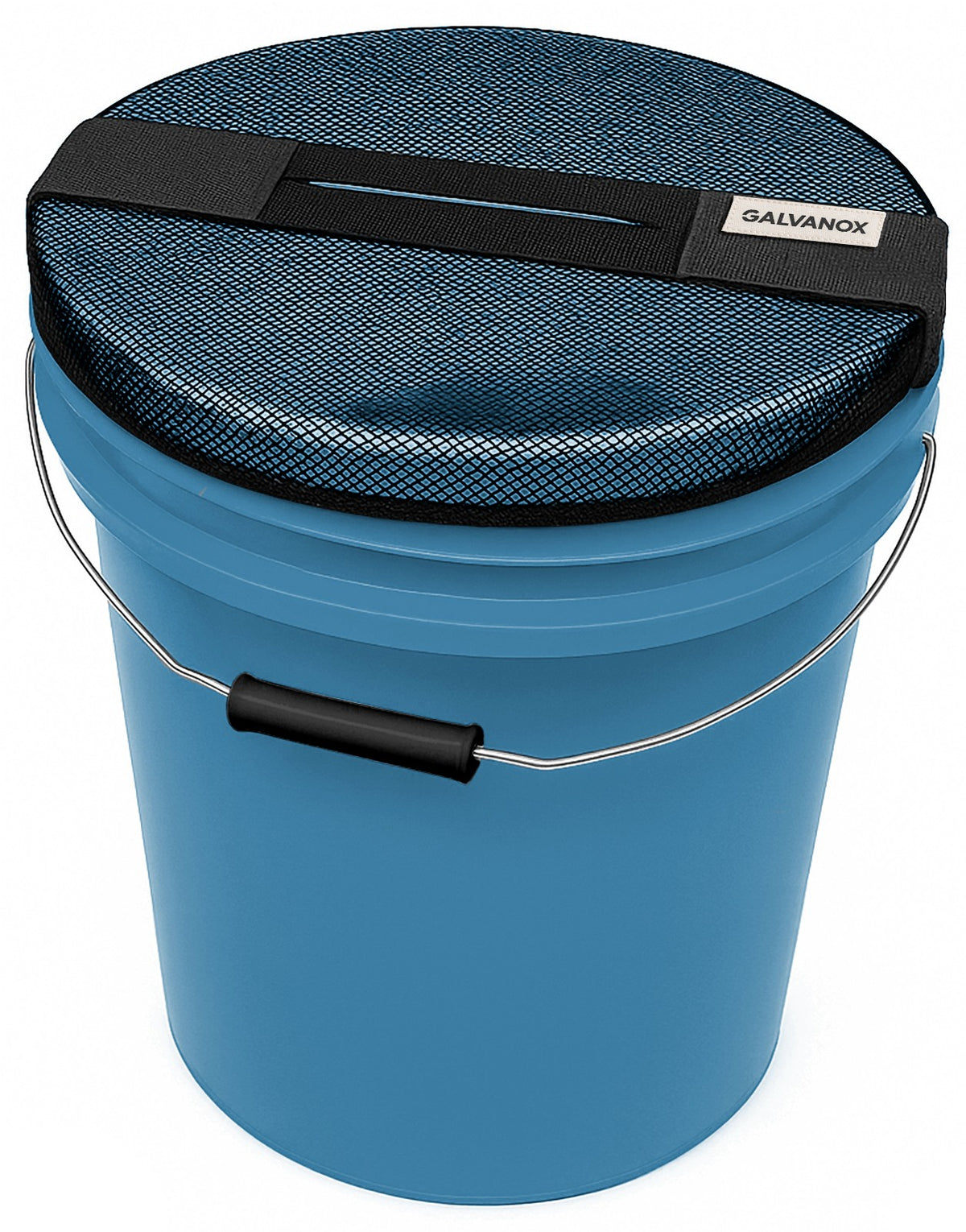 Mesh Lid for 5 Gallon Buckets - Heavy Duty Marine-Grade Nylon 2 Pack