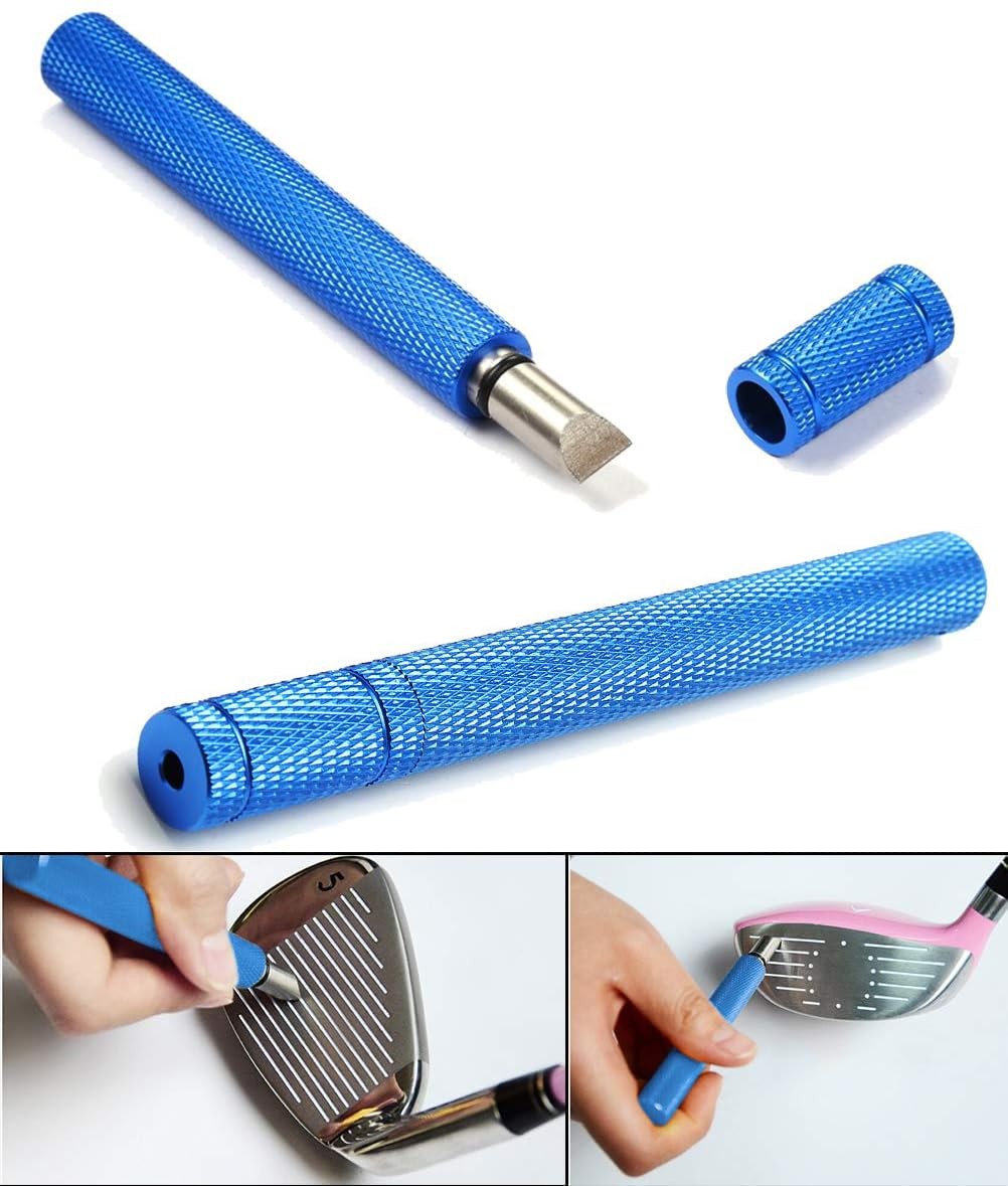 Golf Club Groove Sharpener for Wedges and Irons - Re-grooving Tool