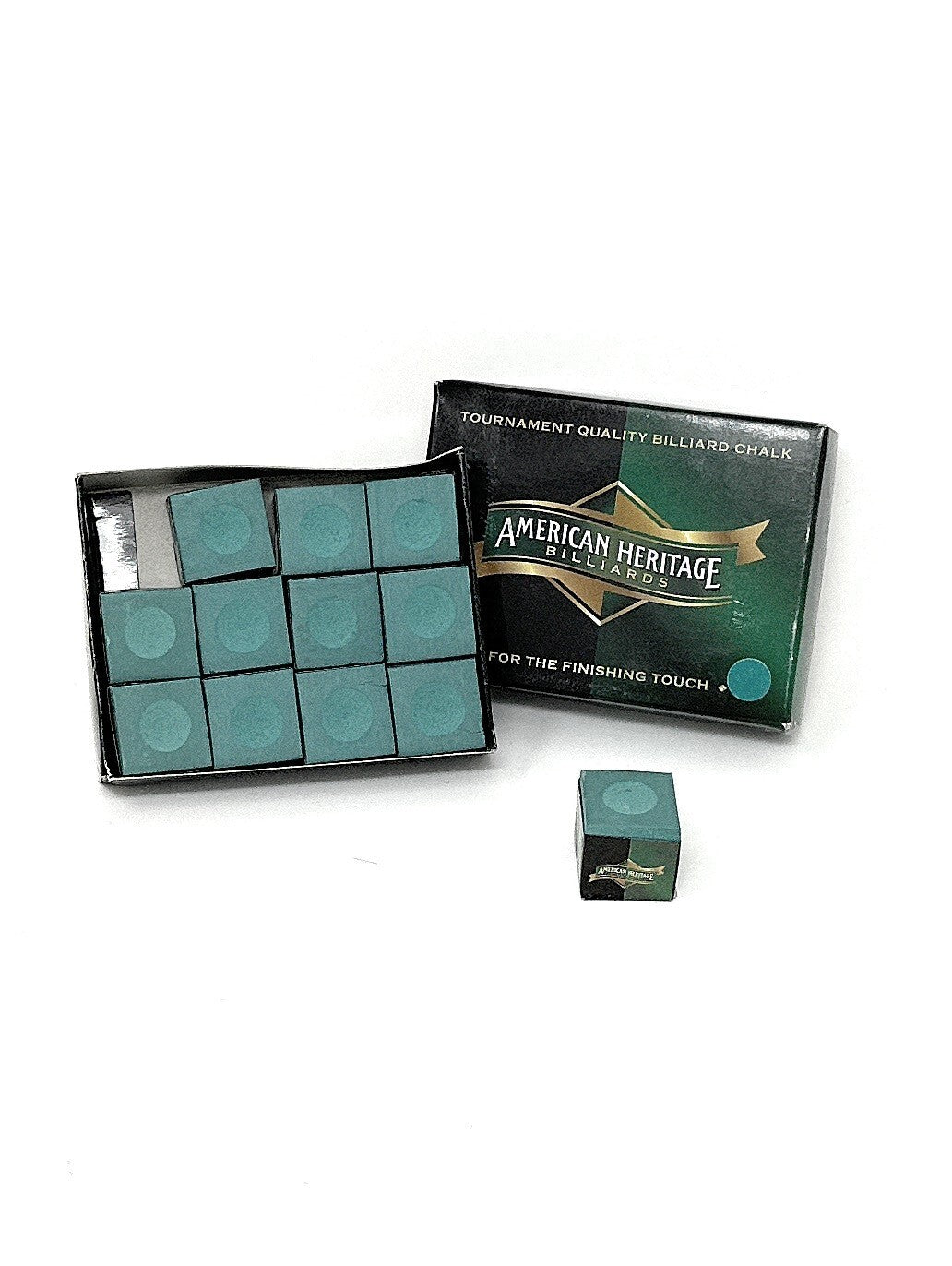 12-Pack Pool Cue Tip Chalk – Tournament-Grade Billiard Chalk for Leather Tips