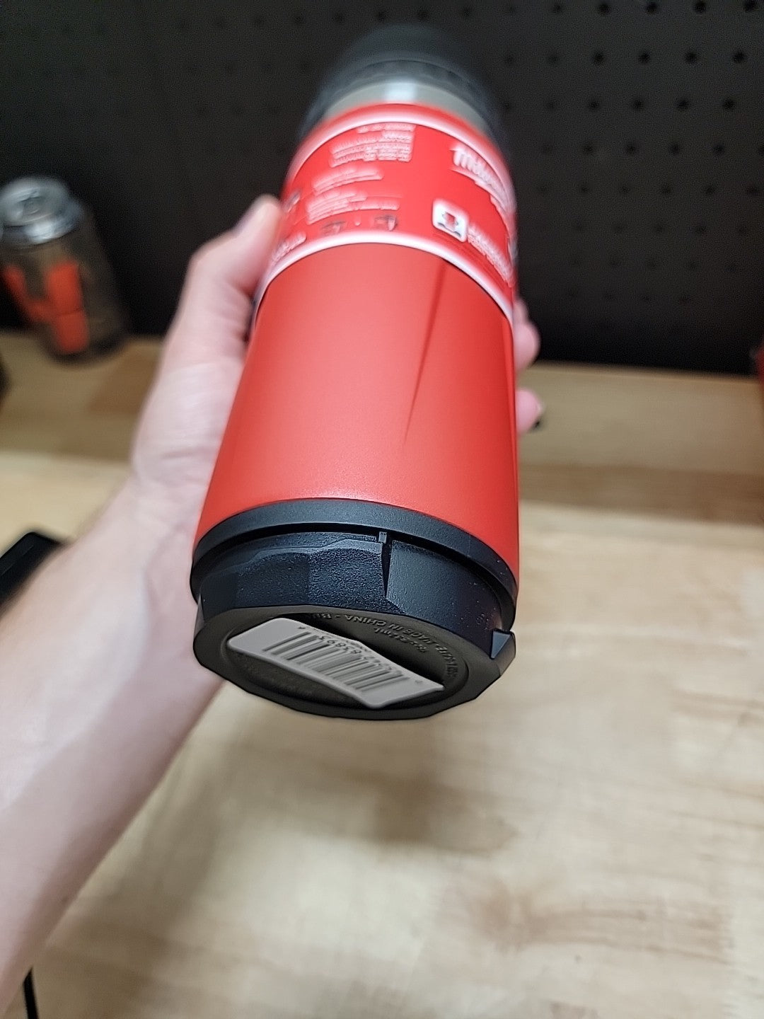 Insulated Metal Water Bottle with Twist Sip Lid - 18 Oz. Red