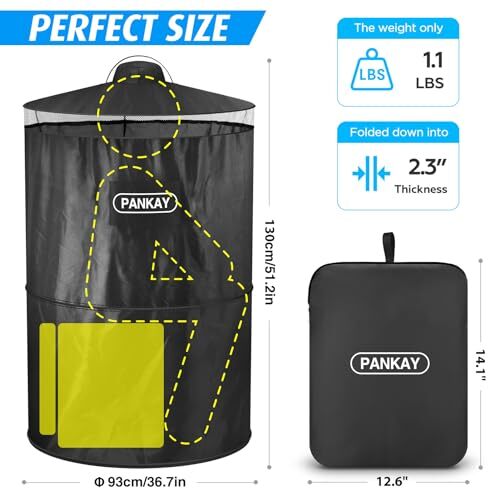Portable Privacy Tent for Camping and Outdoor Use