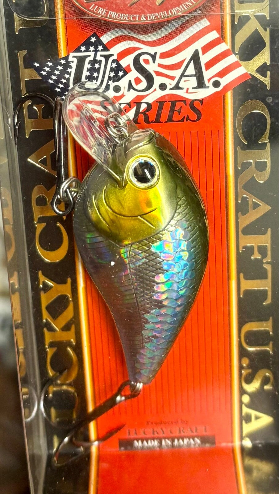 Big Daddy Strike Fat Crankbait 1/2 oz 2.5-inch MS Japan Shad Color