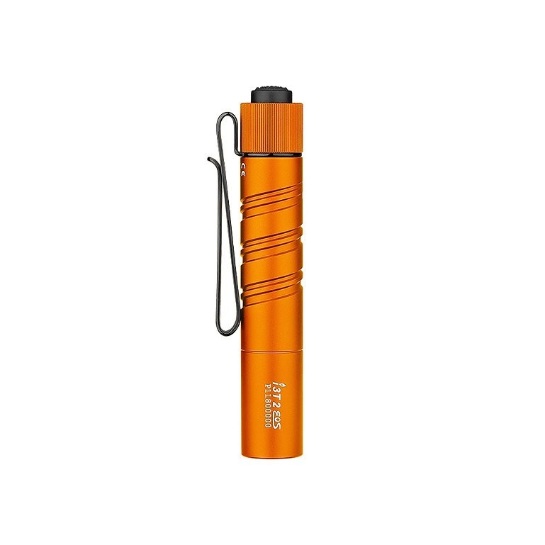 LED EDC Flashlight 200 Lumens with Deep Carry Clip - AAA & Rechargeable Compatible