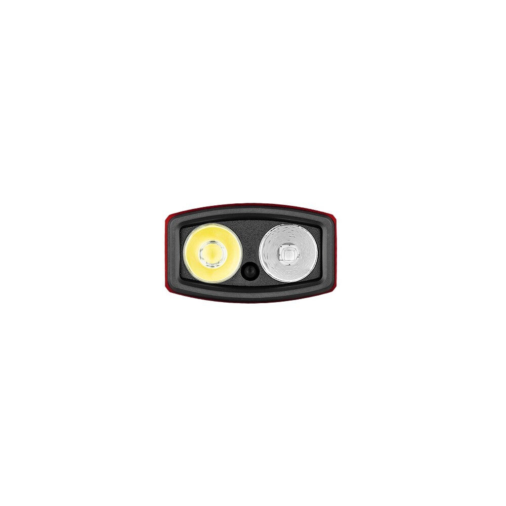 EDC Clip-On Flashlight with Red, Flood, and Spot Modes - 1300 Lumens