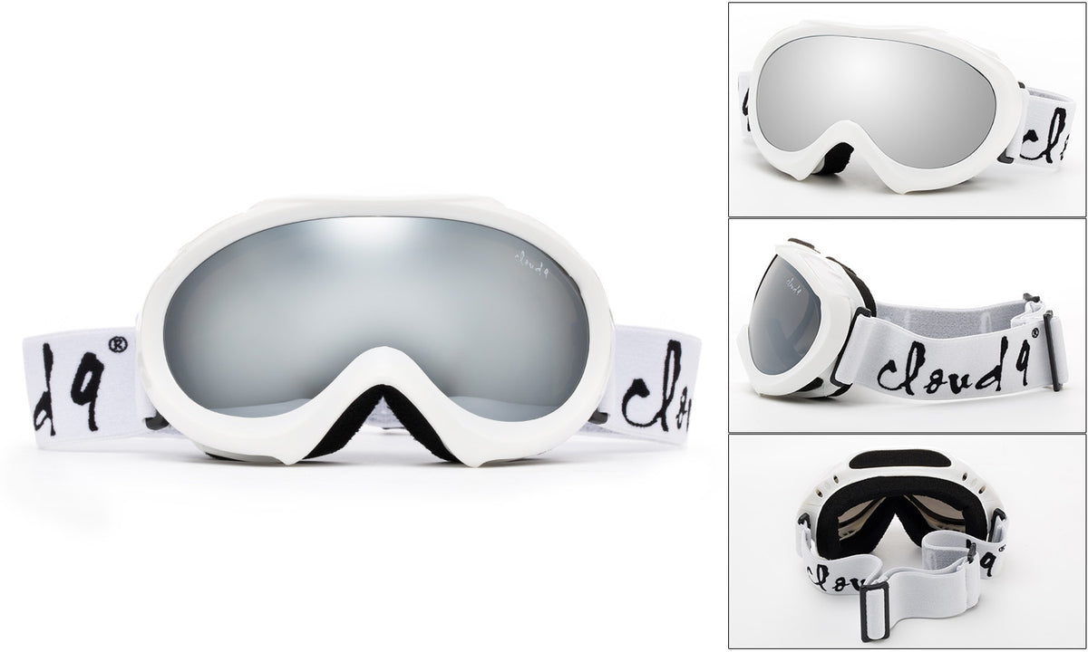 Kids Snow Ski Goggles Dual Lens Youth Ski Goggle with Pouch - Multiple Colors