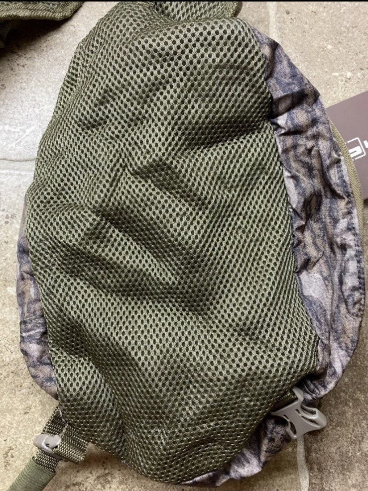 Packable Camo Sling Backpack for Hunting Mossy Oak Bottomland Nano