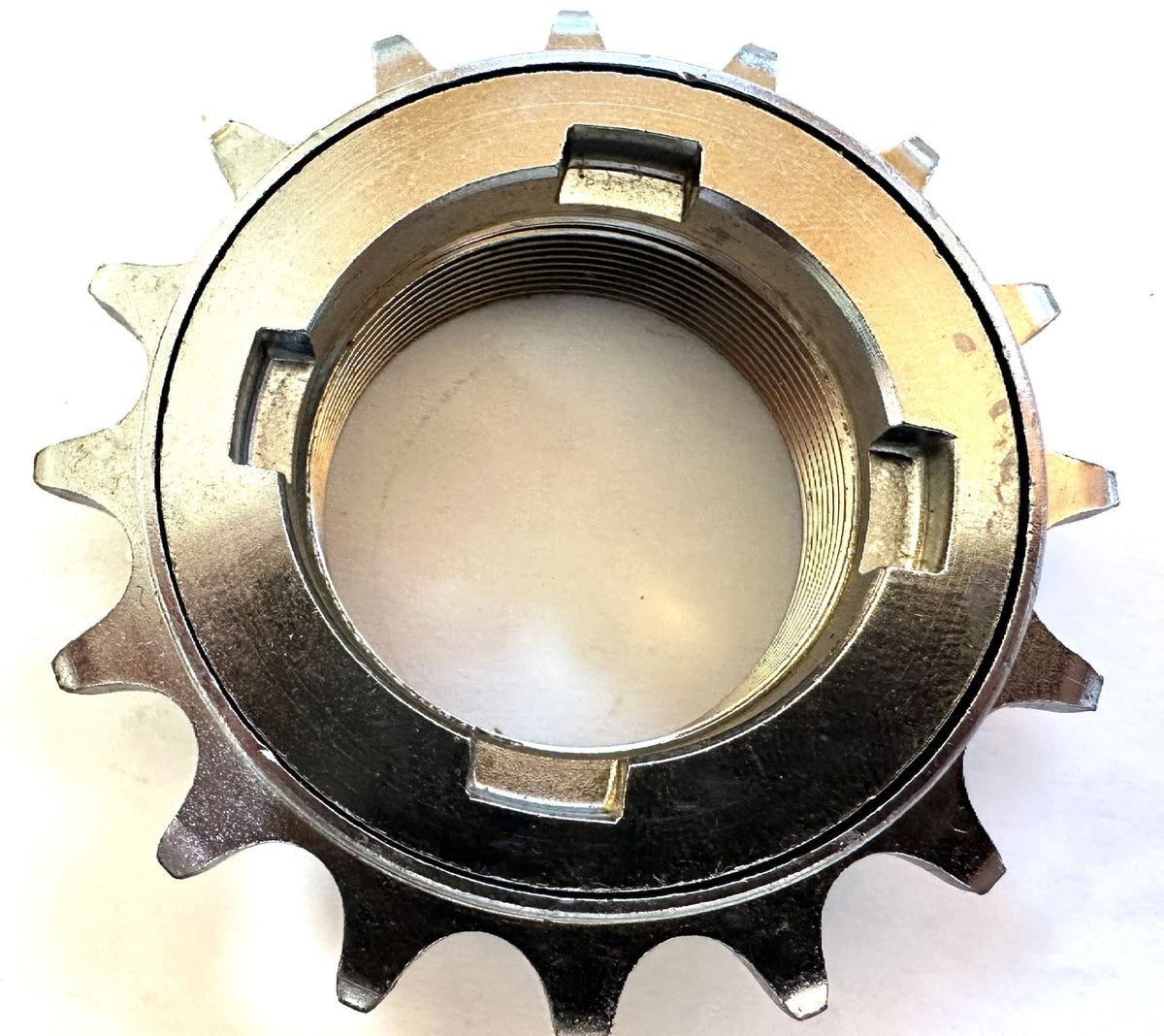 16 Tooth Bicycle Freewheel - Single Speed BMX COG Chrome Plated 1/2" x 1/8"