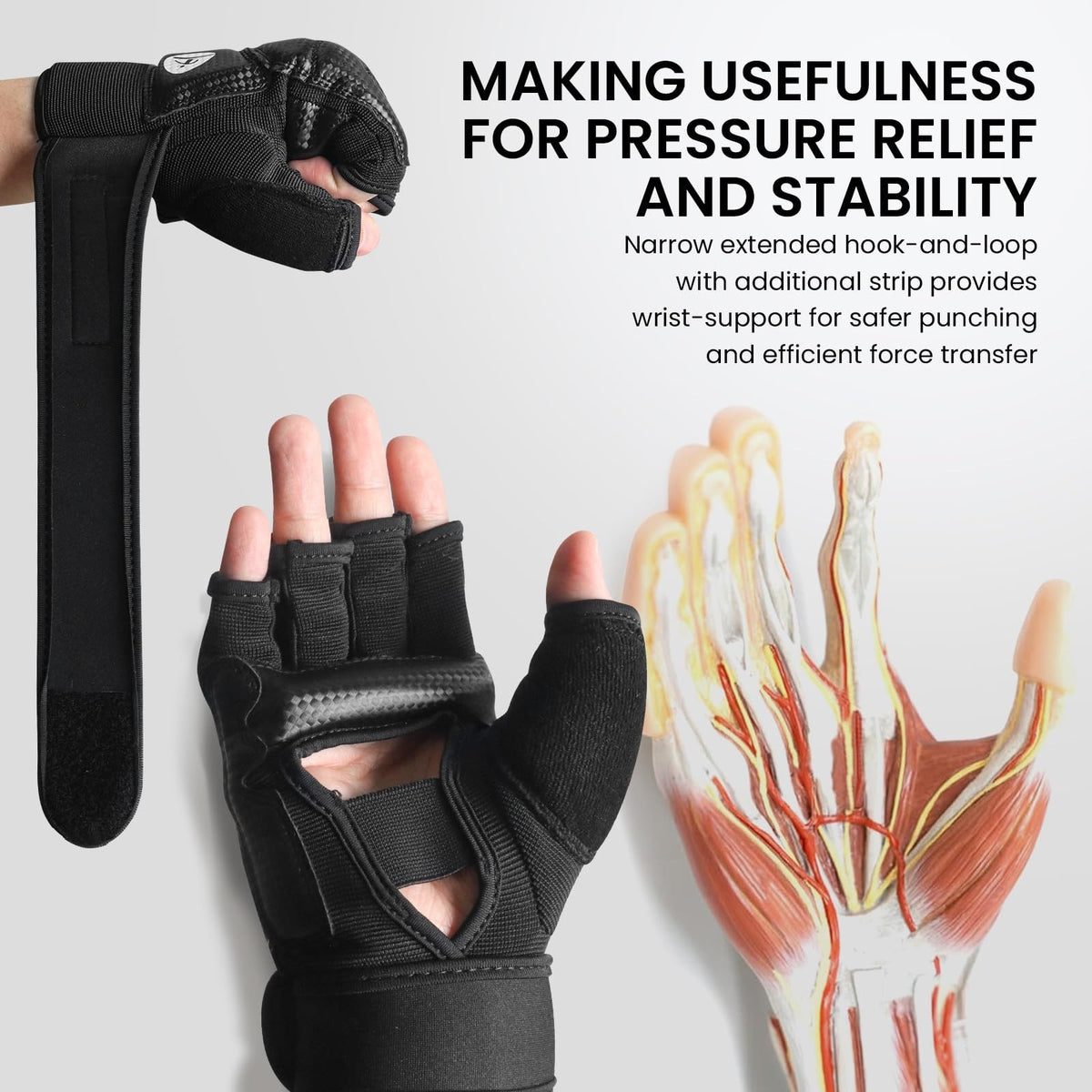 Taekwondo Sparring Gear Hand & Foot Protectors - Small Black