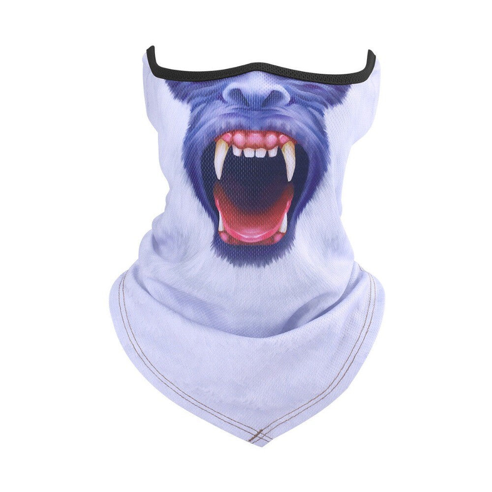 Unbranded Animal Print Face Cover Mask - Neck Gaiter for Outdoor Sports