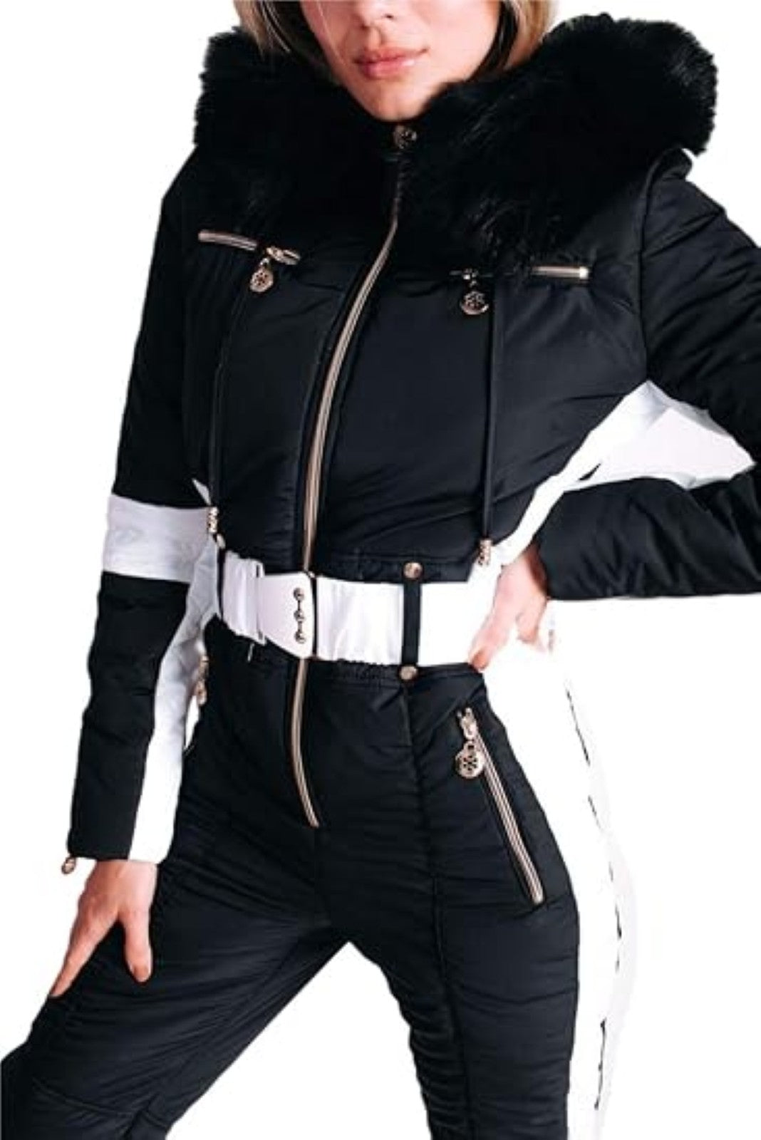Women's Ski Snow Suit - Medium Waterproof Insulated Outerwear