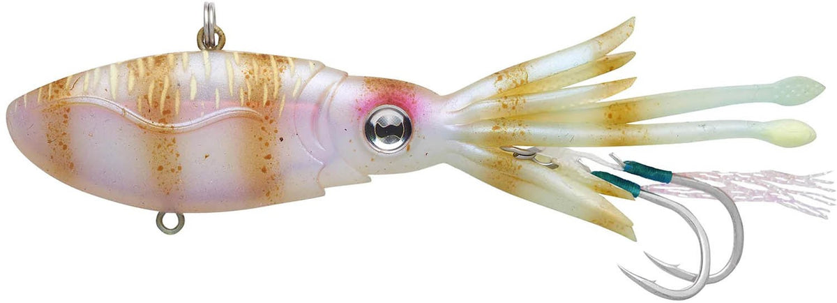 Saltwater Squid Jig Vibe Lure 6 Inch for Casting and Jigging