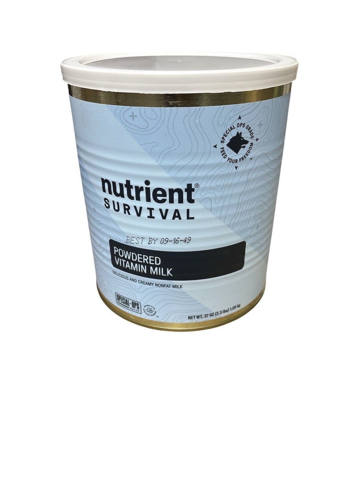 Freeze Dried Vitamin Milk Powder - Emergency Food Supply, 50 Servings
