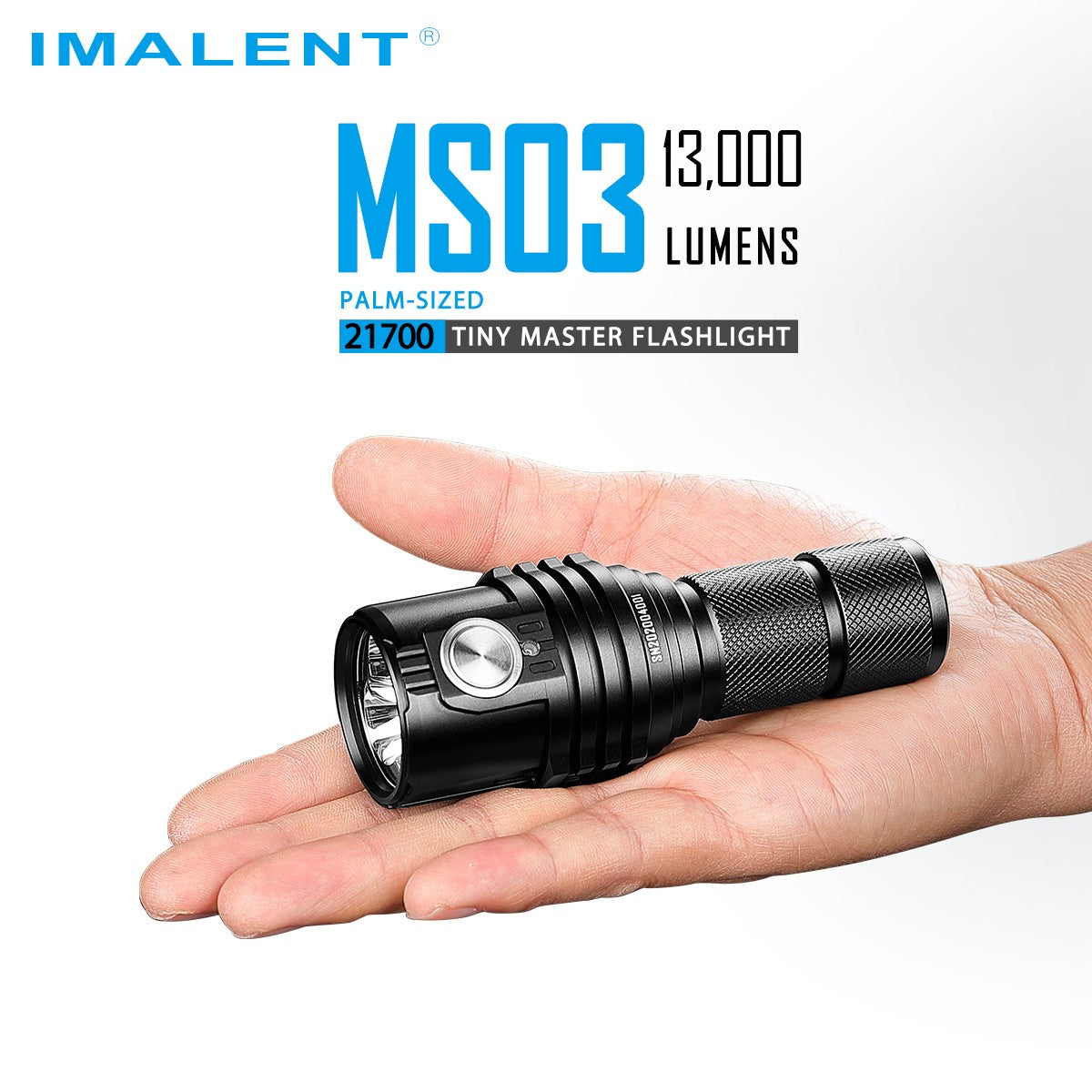 Rechargeable LED Torch 13000 Lumens Outdoor Camping Hiking Light