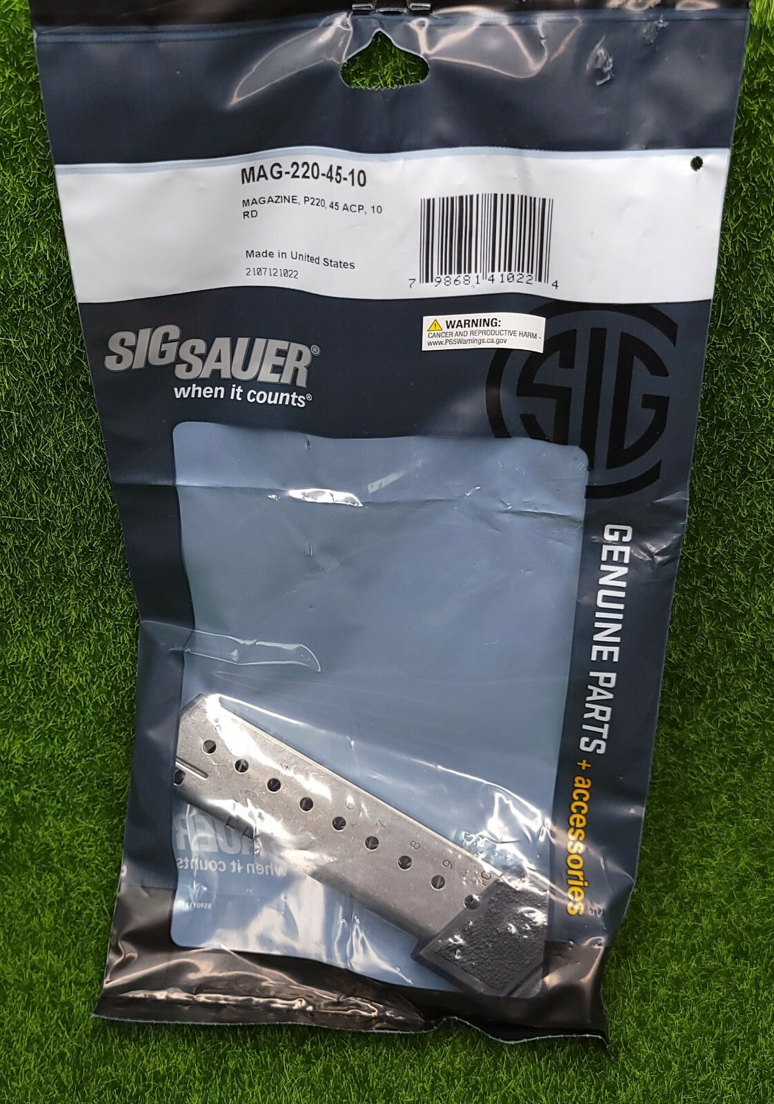 P220 .45 ACP 10-Round Pistol Magazine for Sig Sauer Full-Size & Carry Models