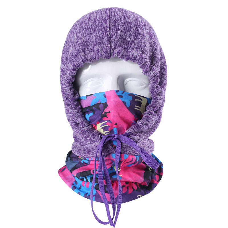 Winter Windproof Balaclava Ski Mask for Men Women Fleece Neck Warmer Face Cover