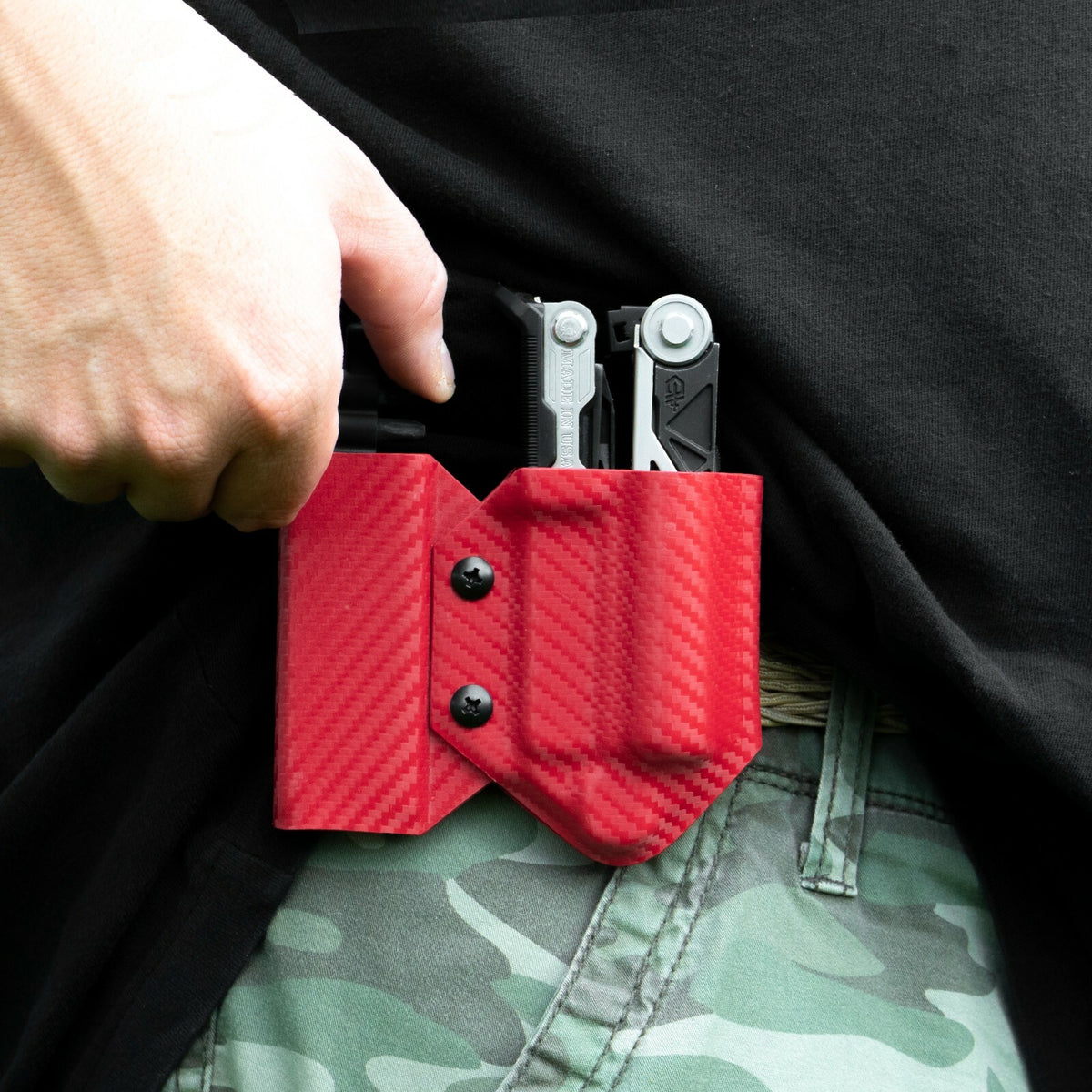 Kydex Multitool Sheath for Gerber CENTER-DRIVE & Bit Sidecar - Custom Fit, Made in USA