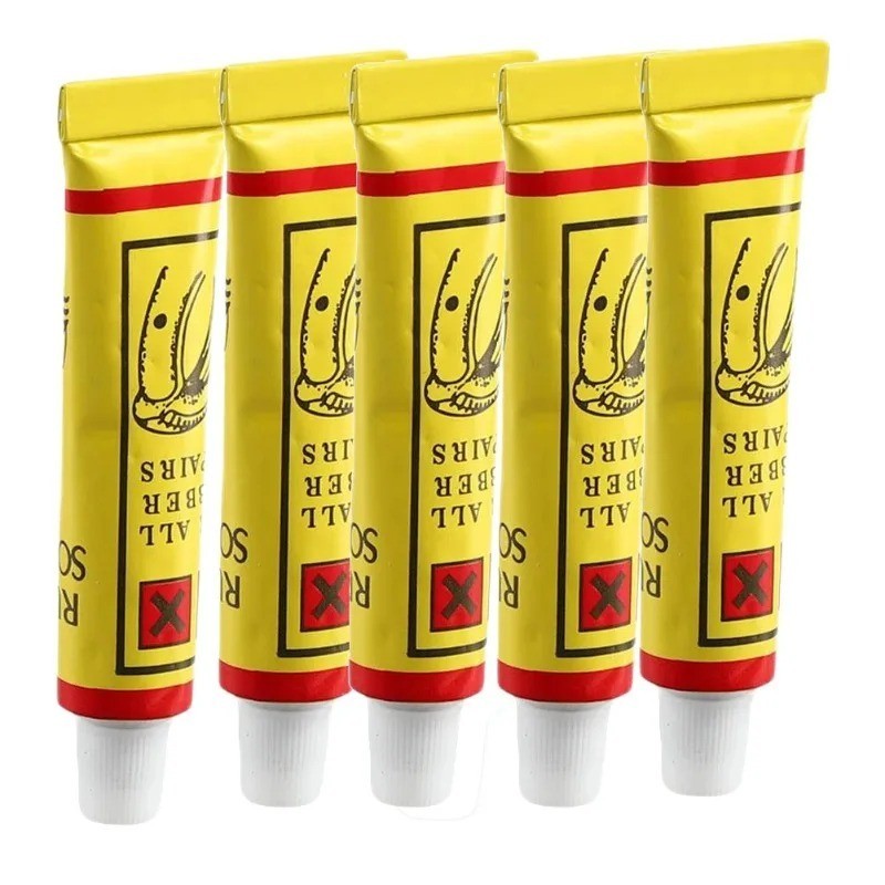 Bicycle Tire Patch Kit with Glue for Inner Tube Repair - Multiple Pack Sizes