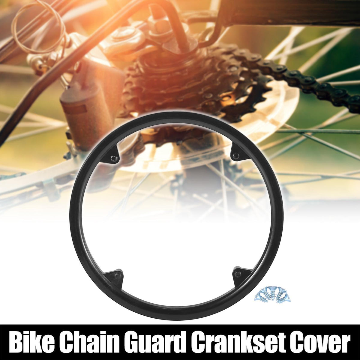 12cm Bicycle Chain Wheel Guard Protector 48 Teeth for Mountain & Road Bikes