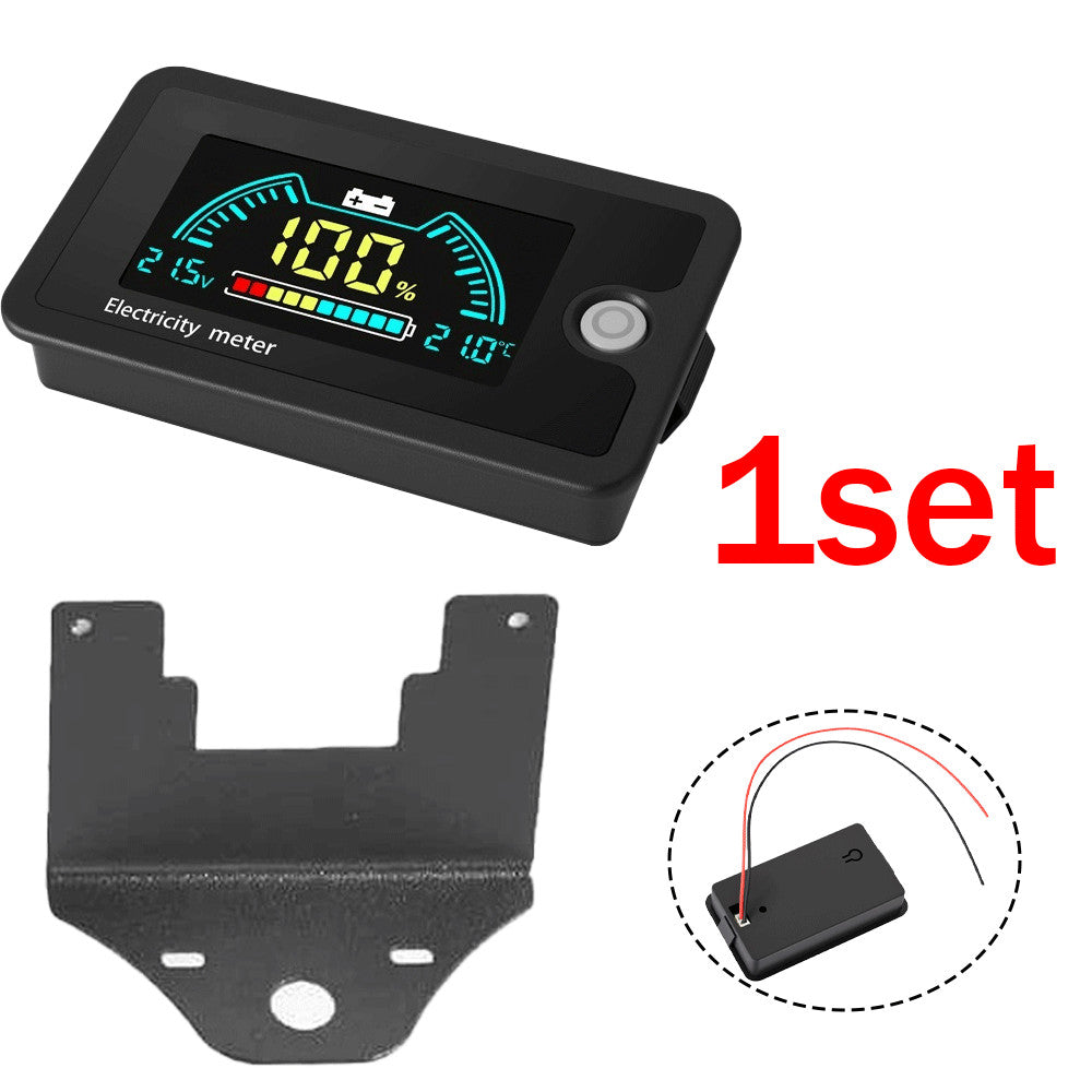 Digital Battery Monitor for Golf Carts RVs 8V-100V 12V 24V 48V 60V 72V 84V