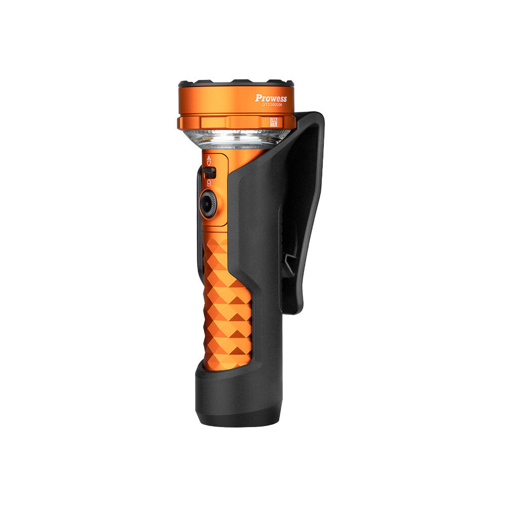 High-Power LED Flashlight with Bidirectional Lights, 5000 Lumens