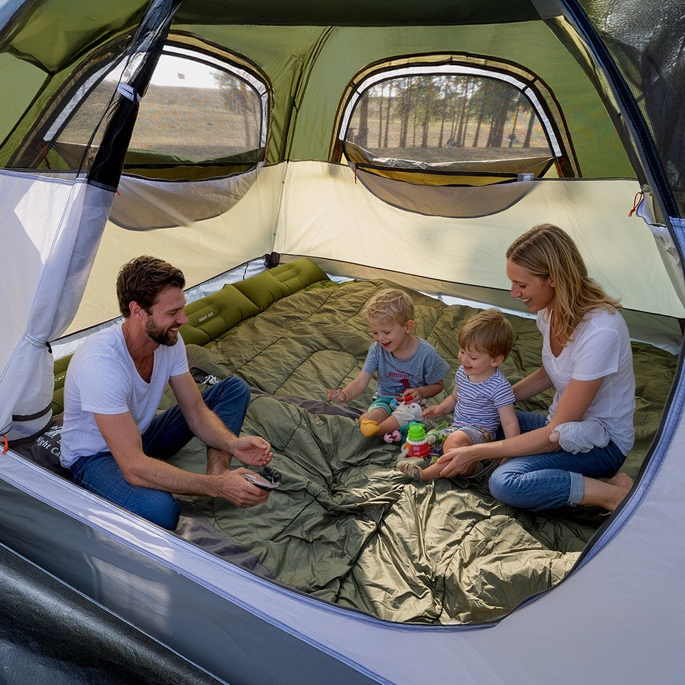 Automatic Waterproof Camping Tent for 3-4 People with Portable Design