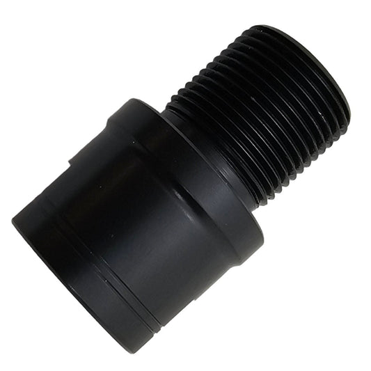 9/16x24 to 5/8x24 Steel Thread Adapter CNC Machined Black Oxide