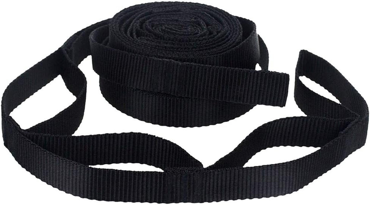 2 Pack Hammock Tree Straps Set - No Stretch Outdoor Suspension System