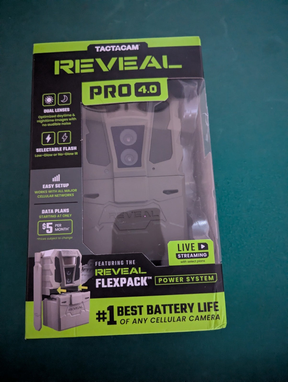 Trail Camera with 4K Photos, Live View, GPS & Wireless Connectivity