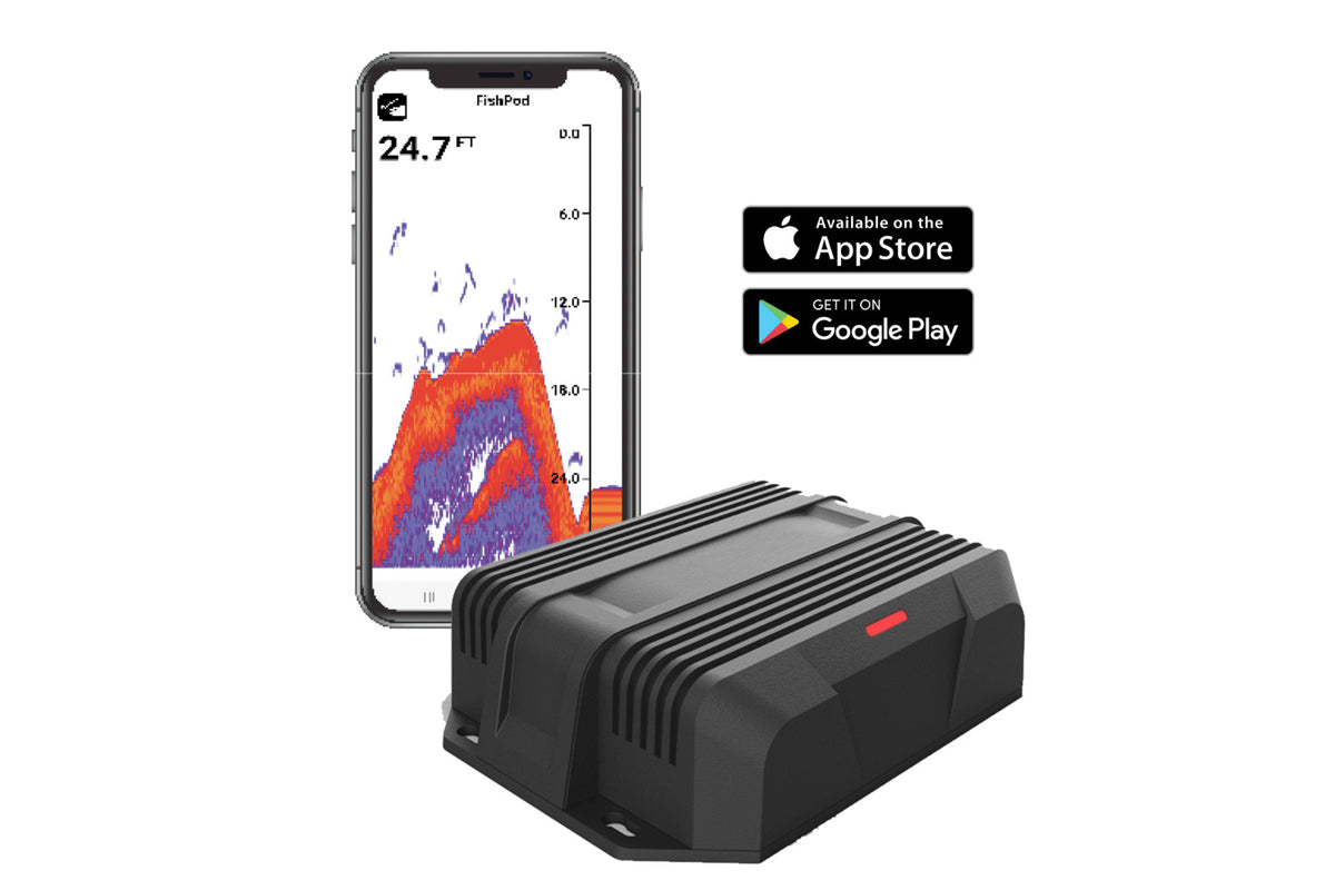 Bluetooth Fish Finder for Boat Mounting - High-Resolution Underwater Sonar