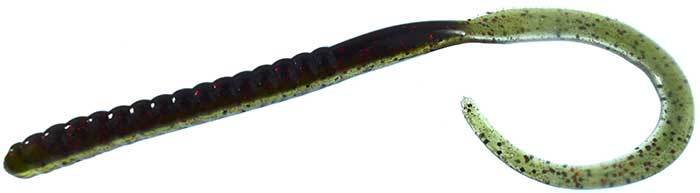 12-Inch Salt-Impregnated Soft Plastic Fishing Worms - Big Fish Lures, 3 Packs