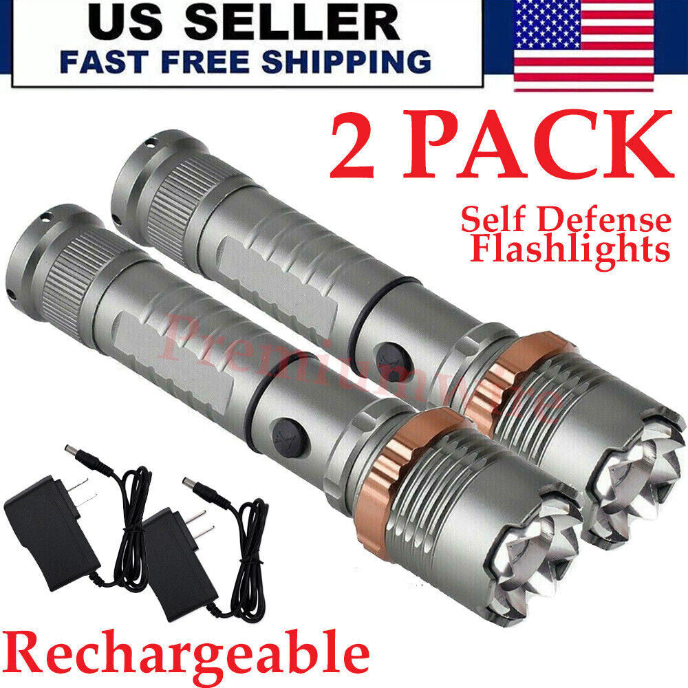 Rechargeable LED Camping Flashlight High Brightness Handheld Torch
