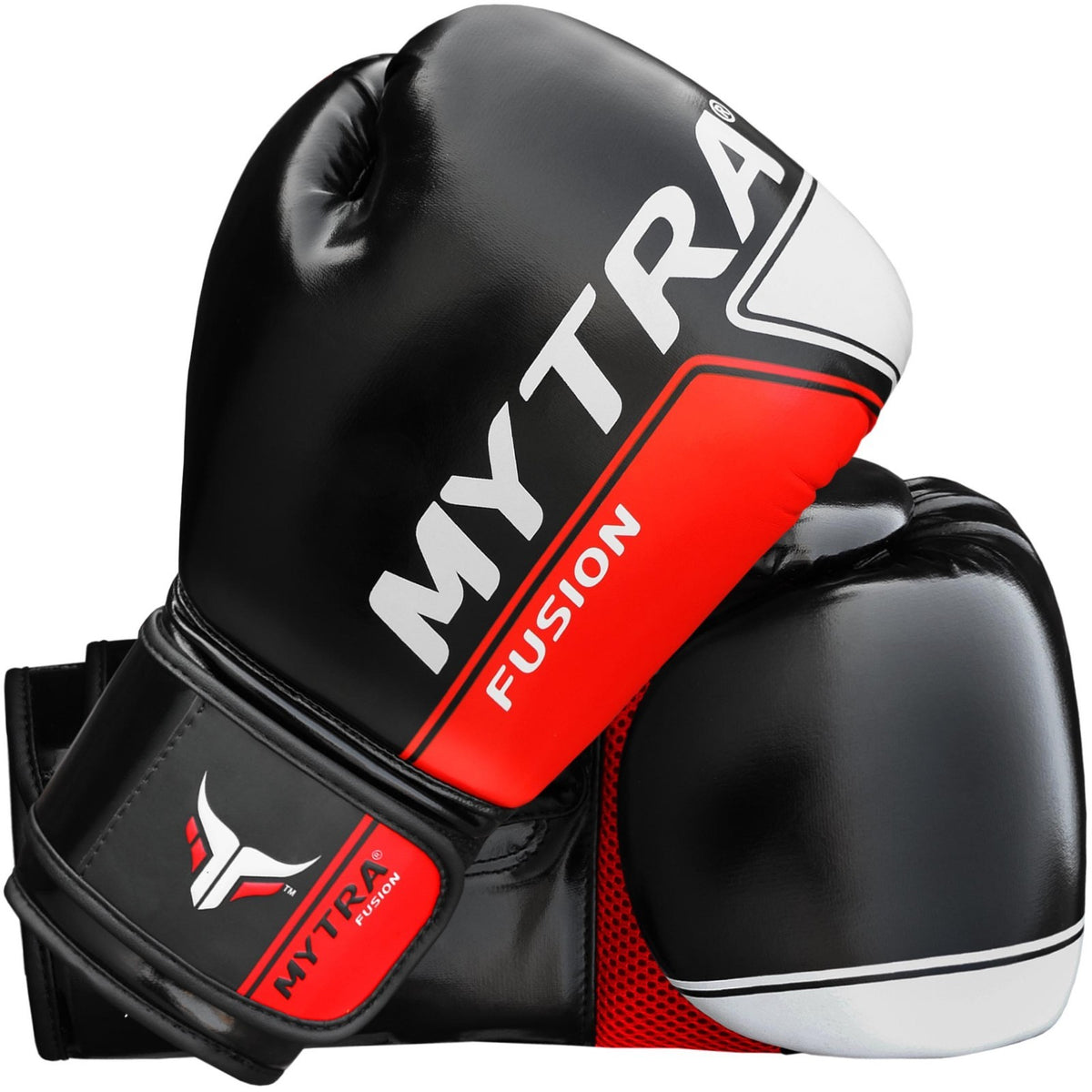 Leather Boxing Gloves for Sparring and Training - 10oz to 16oz