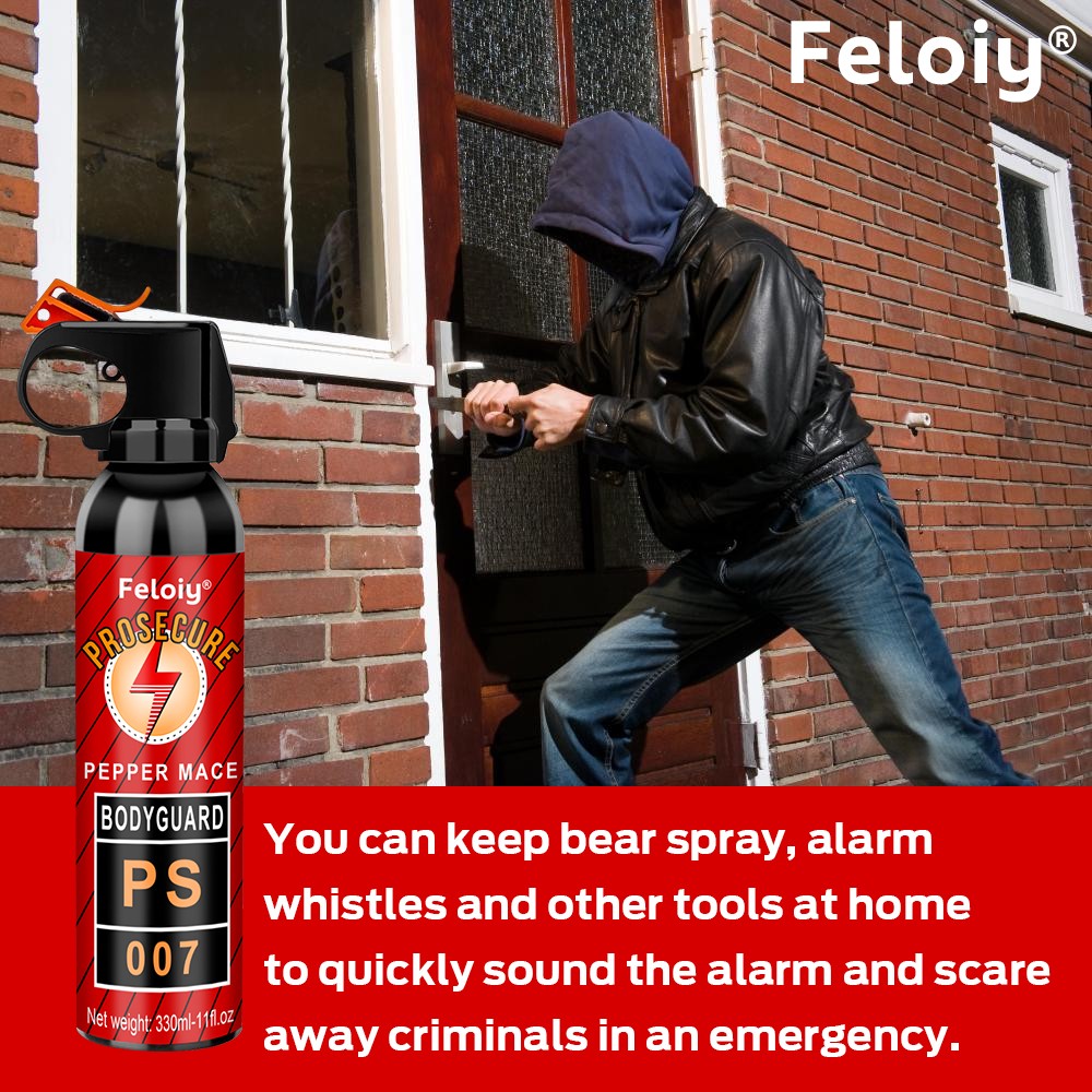 Self Defense 11oz Powerful Stream with Pistol Grip