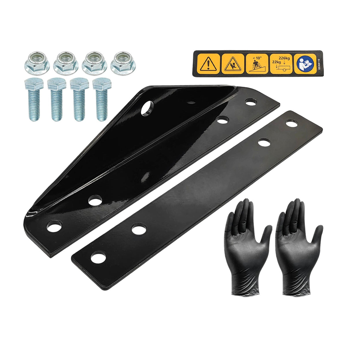 Heavy-Duty Trailer Hitch Kit for Lawn Tractors and Utility Vehicles